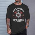 Firefighter In Training Fireman Firemen T-Shirt Gifts for Him
