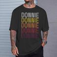 First Name Donnie Vintage Donnie T-Shirt | Mazezy
