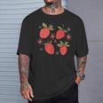Fraises Mignonnes De Jardin Cottagecore Esthétique T-Shirt Cadeaux pour lui
