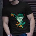 Frog Animal Motif Animal Print Frog T-Shirt Gifts for Him