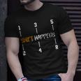 Car Lovers Car Gear Handle Shift Happens Oh Shift T-Shirt Gifts for Him