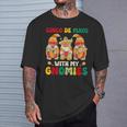 Cinco De Mayo With My Gnomies Trio Gnomes Boys Girls T-Shirt Gifts for Him