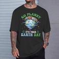 Earth Day Ballet Dancer Go Planet Its Your Earth Day T-Shirt Gifts for Him
