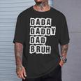 Fathers Day Vintage Dada Daddy Dad Bruh Father's Day T-Shirt Gifts for Him