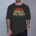 Great Grandpa For Fathers Day Dad Papa Grandpa T-Shirt Gifts for Him