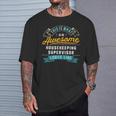 Housekeeping Supervisor Awesome Job Occupation T-Shirt Gifts for Him