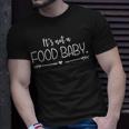 It's Not A Food Baby Letters Print T-Shirt Gifts for Him