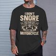 Motorcycle For Dad Biker Motorcycle Lover T-Shirt Gifts for Him