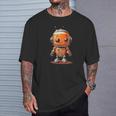 Orange Robot Boy Costume T-Shirt Gifts for Him