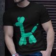 Party Balloon Animal Dog Poodle Pet T-Shirt Gifts for Him