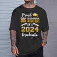 Proud Big Sister Of A Class Of 2024 Graduate T-Shirt Gifts for Him