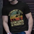 Retiring Retirement 2024 Countdown In Progress T-Shirt Gifts for Him