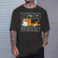 Science I Nap Periodic Table Meme Meh Beagle Dog T-Shirt Gifts for Him