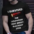 I Survived The Wildwood New Jersey Blackout 2023 T-Shirt Gifts for Him