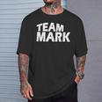 Team Mark Family Name T-Shirt Gifts for Him