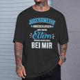 Youth Initiation Saying Eltern Wohnen Bei Mir Für Jungs T-Shirt Geschenke für Ihn