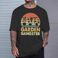 Garden Gangster Retro Vintage Gardening T-Shirt Gifts for Him