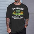 Gardener Garden Grandpa Much Cool T-Shirt Geschenke für Ihn