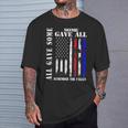 All Gave Some Some Gave All Flag Veteran Memorial Day Family T-Shirt Gifts for Him