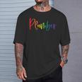 Gay Lesbian Transgender Pride Plumber Lives Matter T-Shirt Gifts for Him