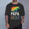 Gay Papa Bear Proud Dad Lgbtq Parent Lgbt Father T-Shirt Gifts for Him