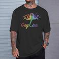 Gaylien Gay Alien Lgbt Queer Trans Bi Regenbogen Gay Pride T-Shirt Geschenke für Ihn