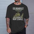 German Tiger Tank Die Rohrpost Klingelt Nur Einmal Deutsche Tiger T-Shirt Geschenke für Ihn