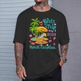 Girls Trip 2024 Palm Tree Sunset North Carolina Beach T-Shirt Gifts for Him