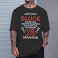 Glück Kann Man Kauf V8 Motor Workshop Tuning T-Shirt Geschenke für Ihn