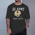 Go Army Beat Navy America's Game Vintage Football Helmet T-Shirt Gifts for Him