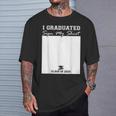 I Graduated Sign My Class 2024 Graduation Senior T-Shirt Gifts for Him