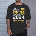 Graduation Proud Mom Of A 2024 Graduate T-Shirt Gifts for Him