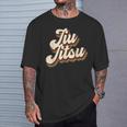 Gráfico Retro De Jiu Jitsu Jiu Jitsu Camiseta unisex Regalos para él
