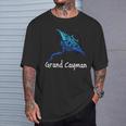 Grand Cayman Tribal Stingray Retro Souvenir T-Shirt Gifts for Him