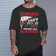 If Grandpa Can't Fix It We're All Screwed Father's Day T-Shirt Gifts for Him