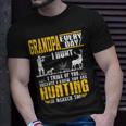 My Grandpa Every Day I Hunt I Think Of You Hunting In Heaven T-Shirt Gifts for Him