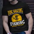 Great Disc Golf And Fishing T-Shirt Gifts for Him