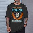 Grillmeister Papa Mann Mythos Legendeaterintage Mann T-Shirt Geschenke für Ihn