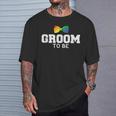 Groom Lgbt Gay Wedding Bachelor T-Shirt Gifts for Him
