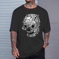Grunge Gothic Gear Skull Graphic Retro Vintage Classic T-Shirt Gifts for Him
