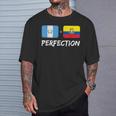 Guatemalan Plus Ecuadorian Perfection Mix Flag Heritage T-Shirt Gifts for Him