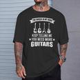 Guitar Player Musician You Need More Guitars T-Shirt Gifts for Him Guitar Player Musician You Need More Guitars T-Shirt Gifts for Him