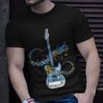 Guitar Rock N Roll Bass Instrument Vintage Metal T-Shirt Gifts for Him