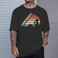 Ham Radio Amateur Radio Operador Silueta Camiseta unisex Regalos para él