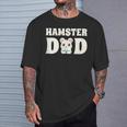 Hamster Dad Papa Hamster Owner Karate T-Shirt Geschenke für Ihn