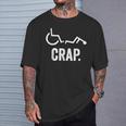 Handicap Wheelchair Fall T-Shirt Gifts for Him