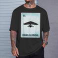 Hang Gliding Mexican Cards T-Shirt Gifts for Him