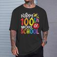 Happy 100Th Day Of School Teachers Student Happy 100 Days T-Shirt Gifts for Him
