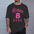 Happy Birthday Girls 8Th Party 8 Years Old Bday T-Shirt Gifts for Him