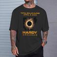 Hardy Arkansas 2024 Total Solar Eclipse T-Shirt Gifts for Him